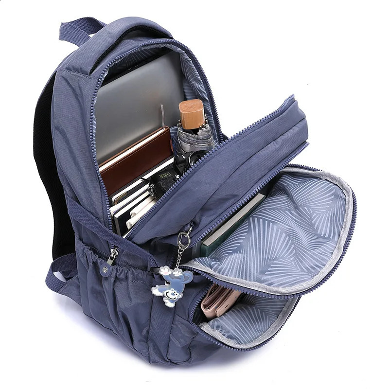 Tegaote Light Travel Mens Backpack Outdoor Backpack High School Student Backpack Womens Backpack High Quality Nylon Waterproof Bag 241112