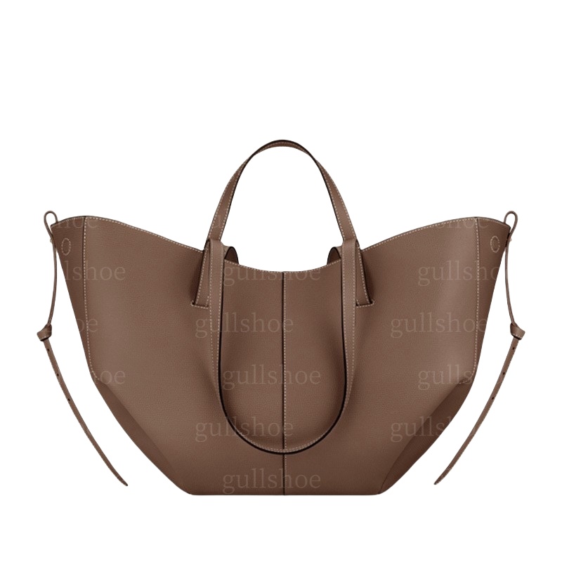 2025 Designer Bag Le Cyme Mini Cross Body Shoulder Bags Womens The Tote Handbag Half Moon Underarm Clutch Pochette 2Size Small Large Shopping Bag