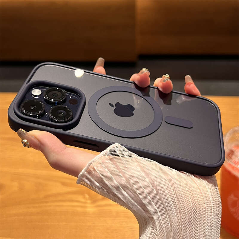 Magnetic Wireless Charge For Magsafe Case for iPhone 15 14 Plus 13 12 11 Pro Max Shockproof Soft Transparent Bumper Cover