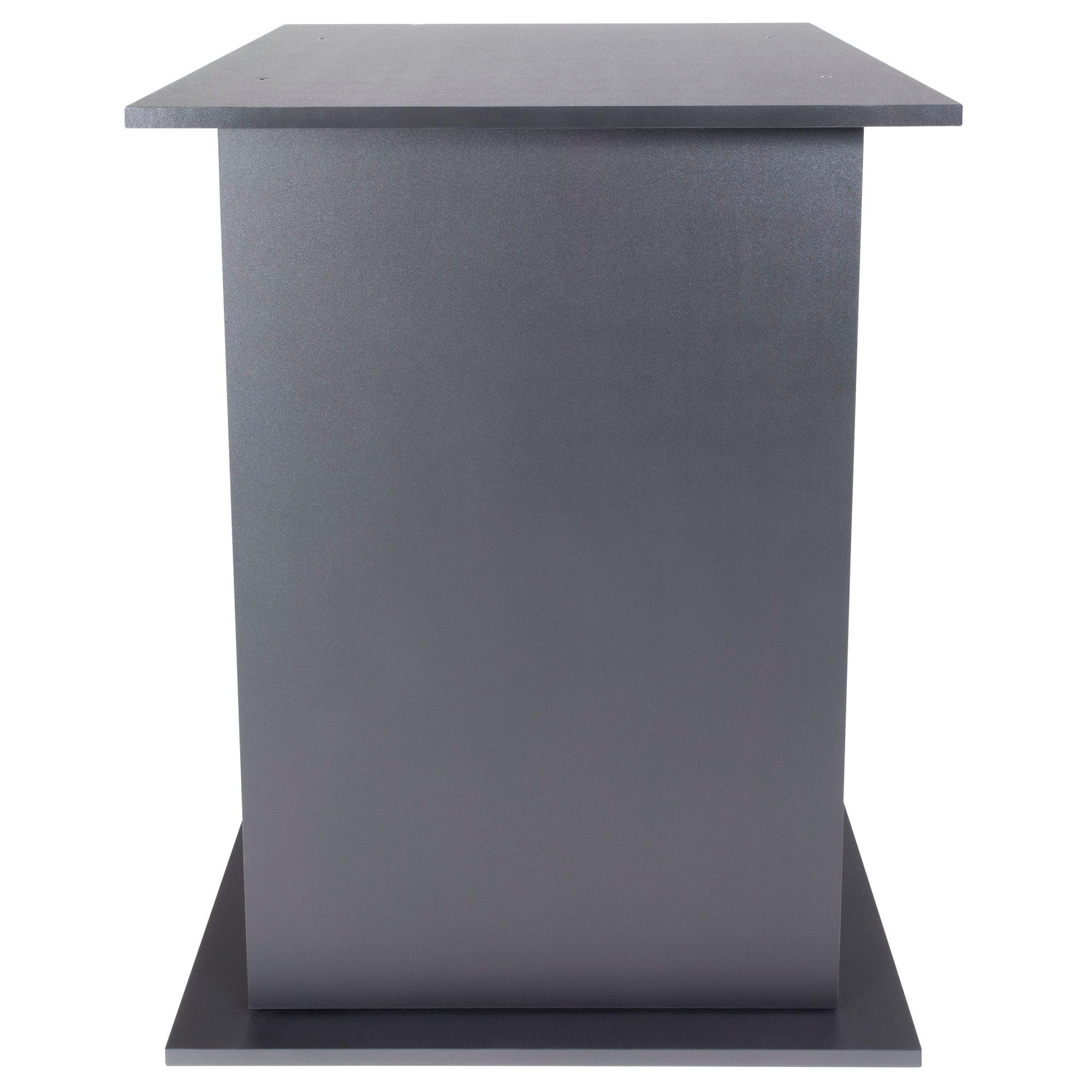 Aqueon Black Pedestal Aquarium Stand, 24"L X 24" W