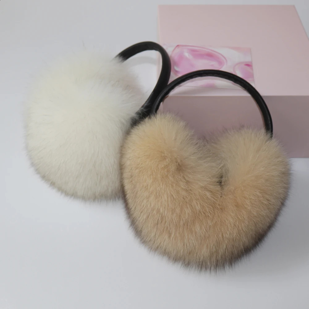 Winter Womens Genuine Fox Fur Earrings Natural Warm Fox Fur Earrings Cute Extra Large Fluffy Genuine Fox Fur Earrings 241120