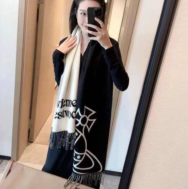 Designer Scarf Cashmere Scarves 100% Wool Scarf Women and Men Long Wrap Classic plaid Scarves Designer Silk scarf with box