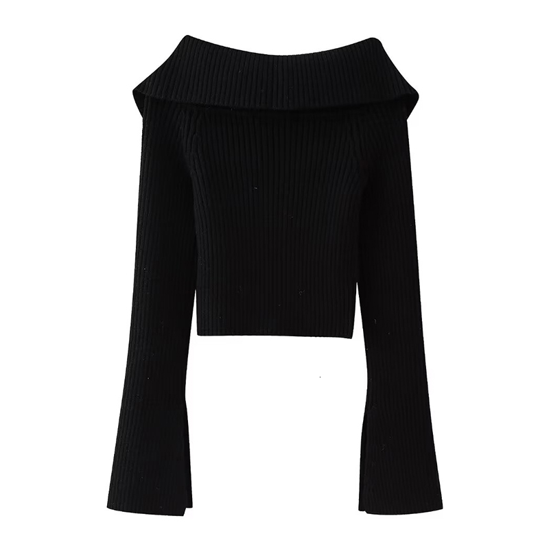 French Casual Loose Long Sleeve Sweater Zipper Winter Knitwear Turn-Down Collar Warm Chic Simple Clothing Streetwear