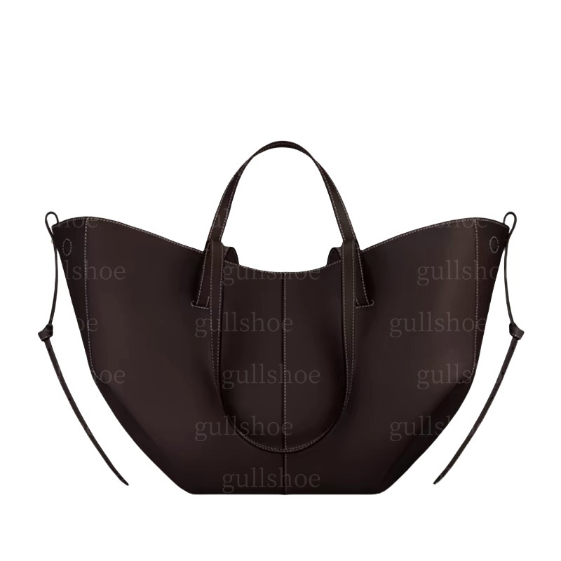 2025 Designer Bag Le Cyme Mini Cross Body Shoulder Bags Womens The Tote Handbag Half Moon Underarm Clutch Pochette 2Size Small Large Shopping Bag