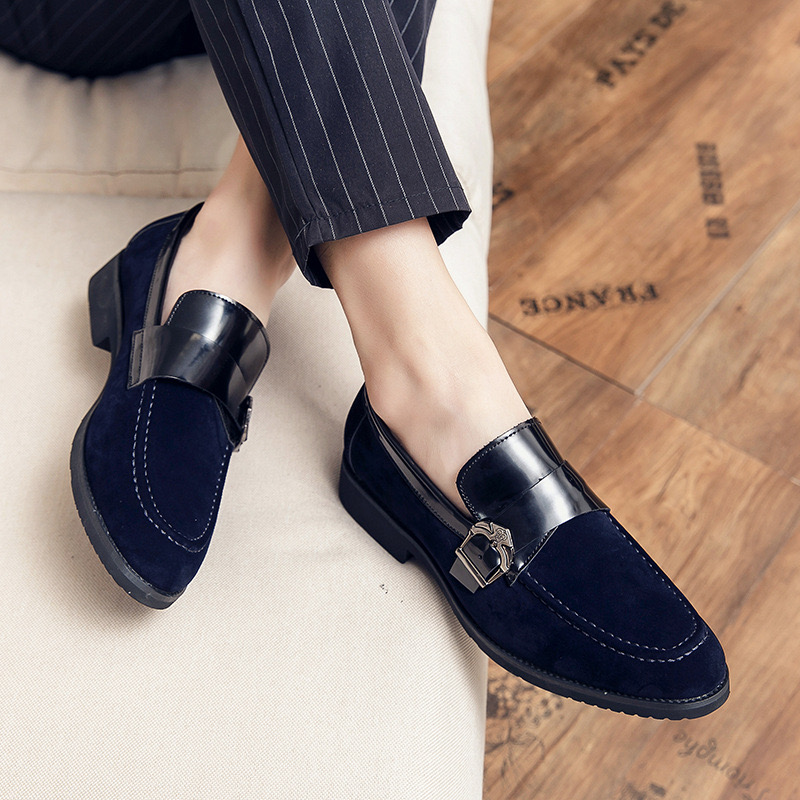 Italian 2023 Dress Men's Wedding Party High Quality Slip-on Leather Casual Loafers for Men Business Formal Designer Flat Shoes