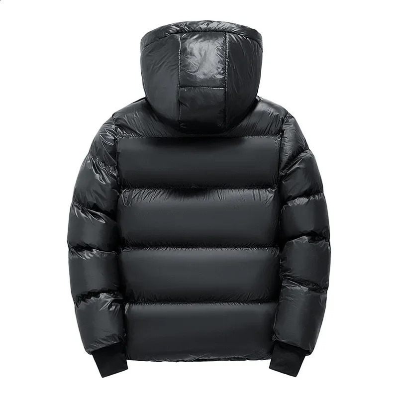 Wintercotton Coat Men Womens Same Style Hooded Warm Waterproof Nano Black Cottonpadded Parkas Casual Scene 241119