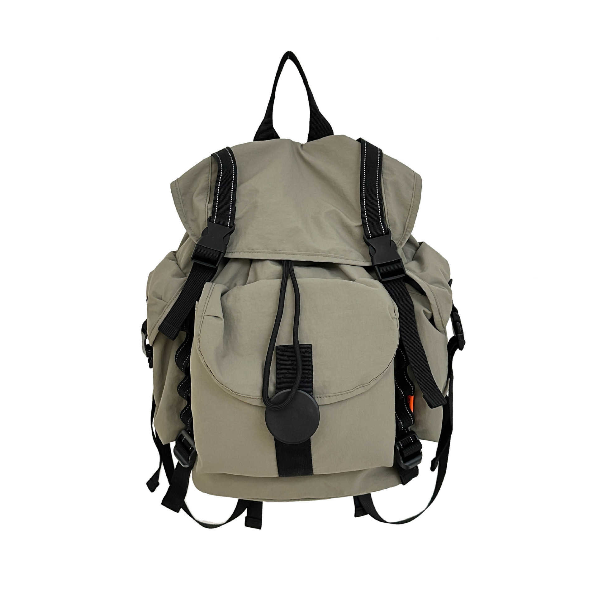 Backpack for women, Instagram, trendy and cool backpack for men, fashionable and trendy large capacity backpack for college students, solid color back