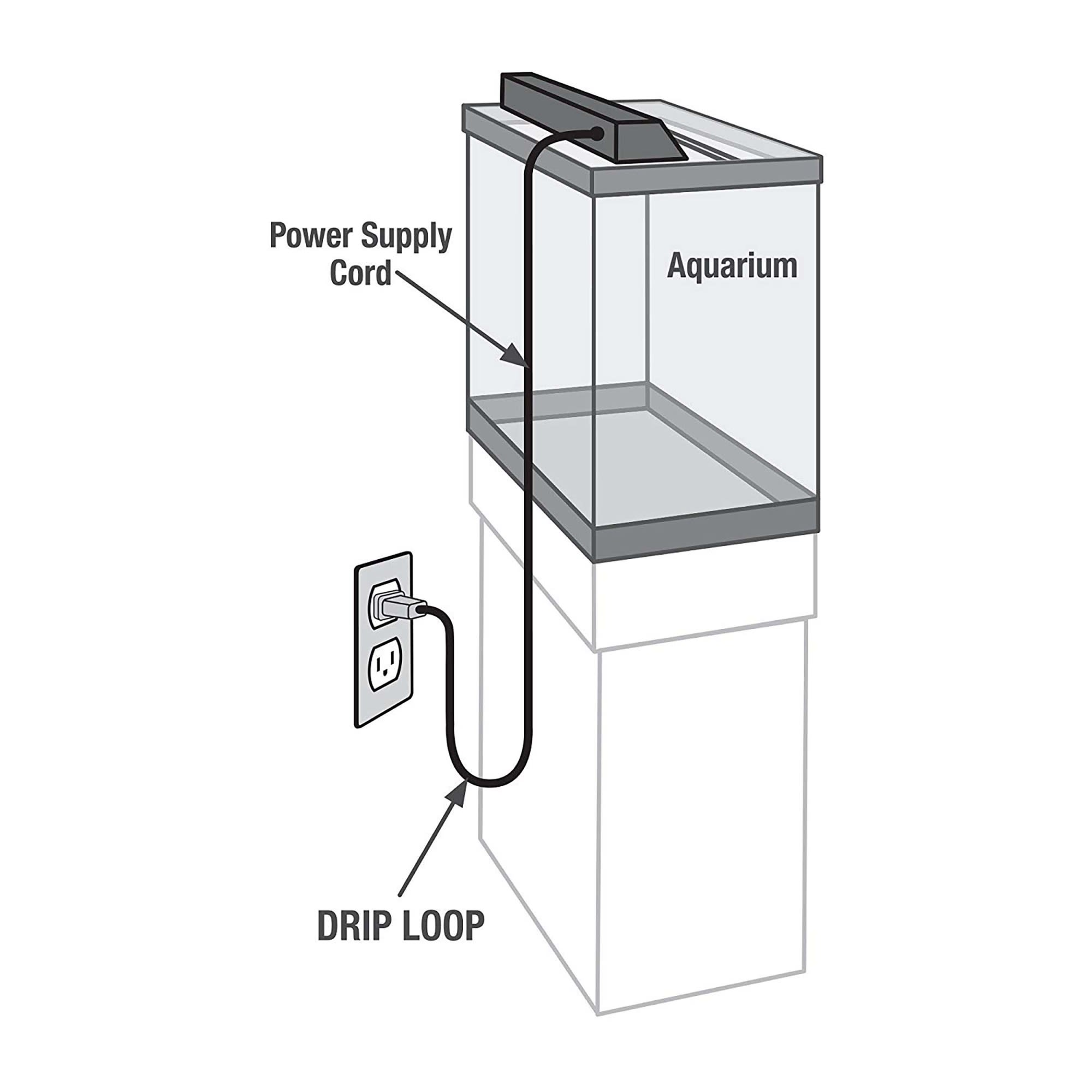 Aqueon Standard Open-Glass Glass Aquarium Tank, 29 Gallon