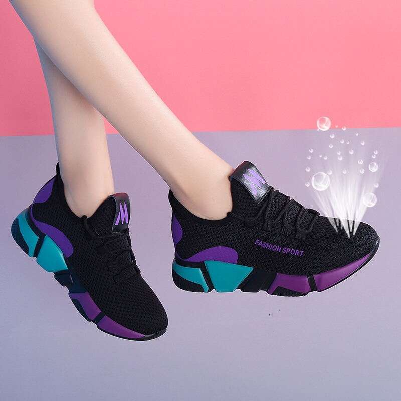 Running For Women Breathable Slip-on Flat Female Athletic Jogging Sneakers Ladies Sports Shoes