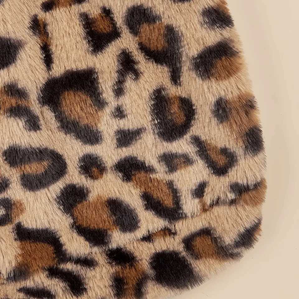 Pet hoodies for small and medium-sized dogs leopard dog hoodies with ears plush dog clothing pet clothing X241119