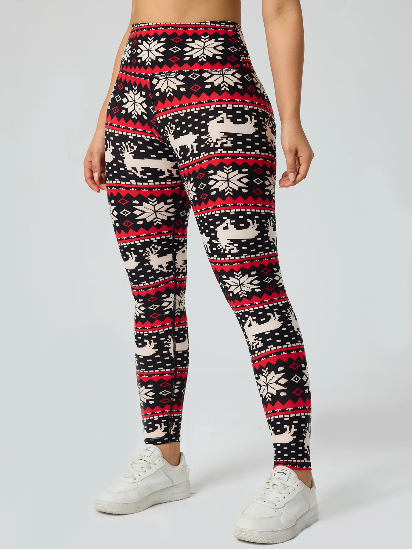 2024 Christmas Gifts Gym Leggings Women High Waist Skinny Stretch Fitness Leggings Running Beautiful Fashion Pants 241120