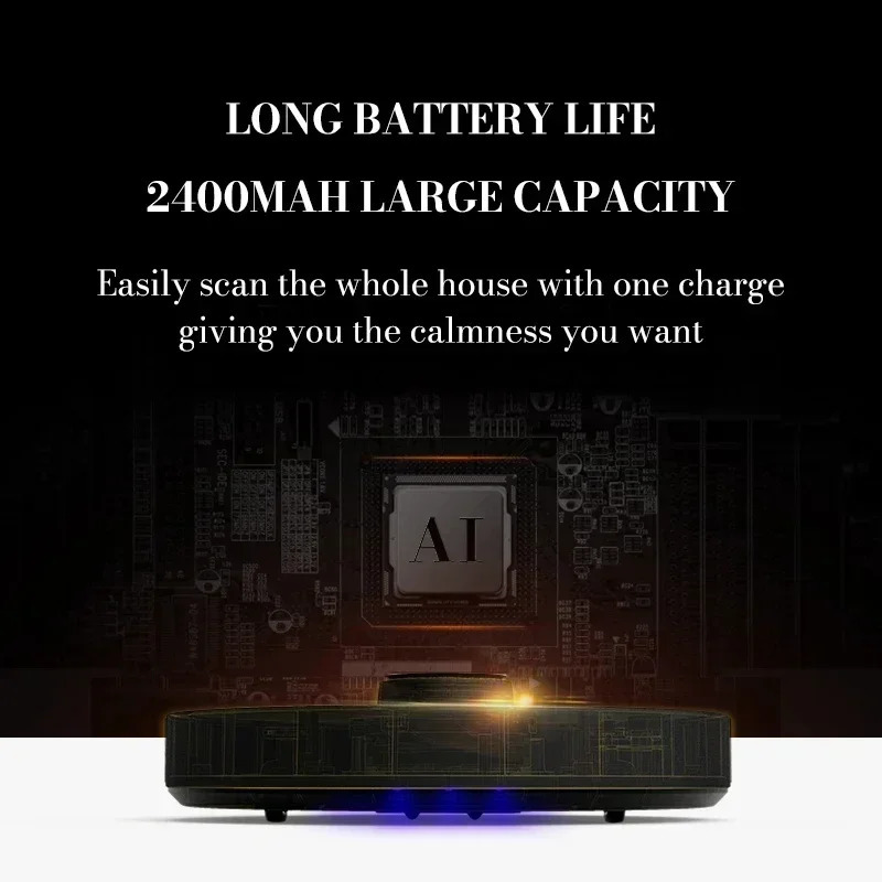 2024 3in1 Wet And Dry Ultrathin Cleaning Machine Automatic Robot Vacuum Cleaner Smart Wireless Sweeping Mopping Smart Home 241113