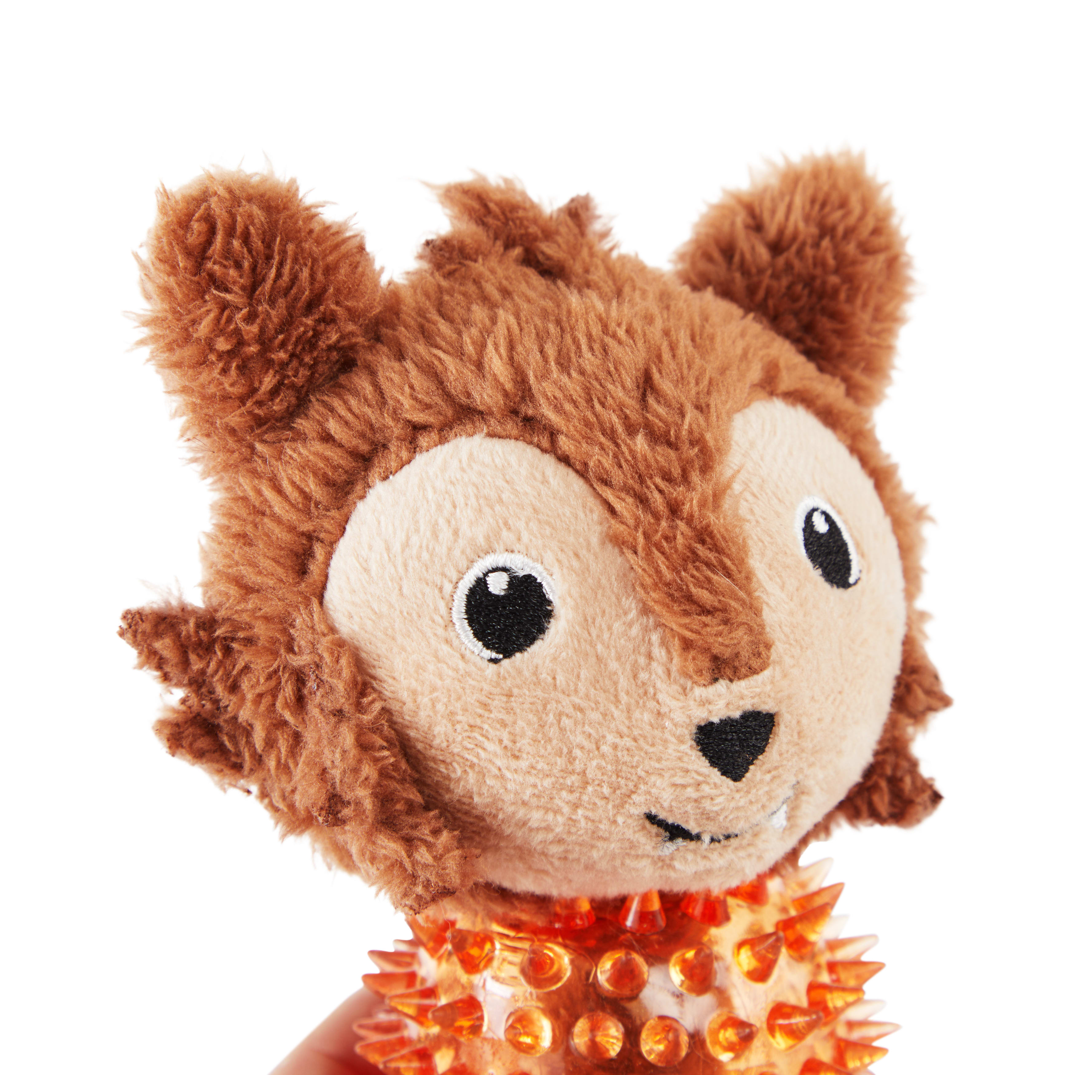 Bootique Werewolf Plush Spike Ball Dog Toy, Medium