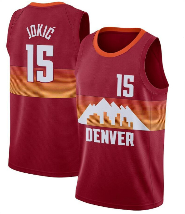 DEN Basketball Jerseys Jokic Nugget Aaron Gordon Jamal Murray Michael Porter jr Russell Westbrook Christian Braun Peyton Watson Dario Saric Custom Cit