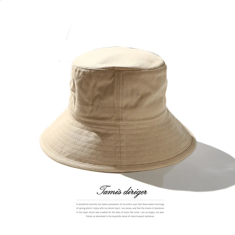 Lady Small Head Fishing Hat Male Wide Brim Panama Hats Men Cotton Plus Size Bucket Hat 54-56cm 56-58cm 55-59cm 58-60cm 60-63cm 241120