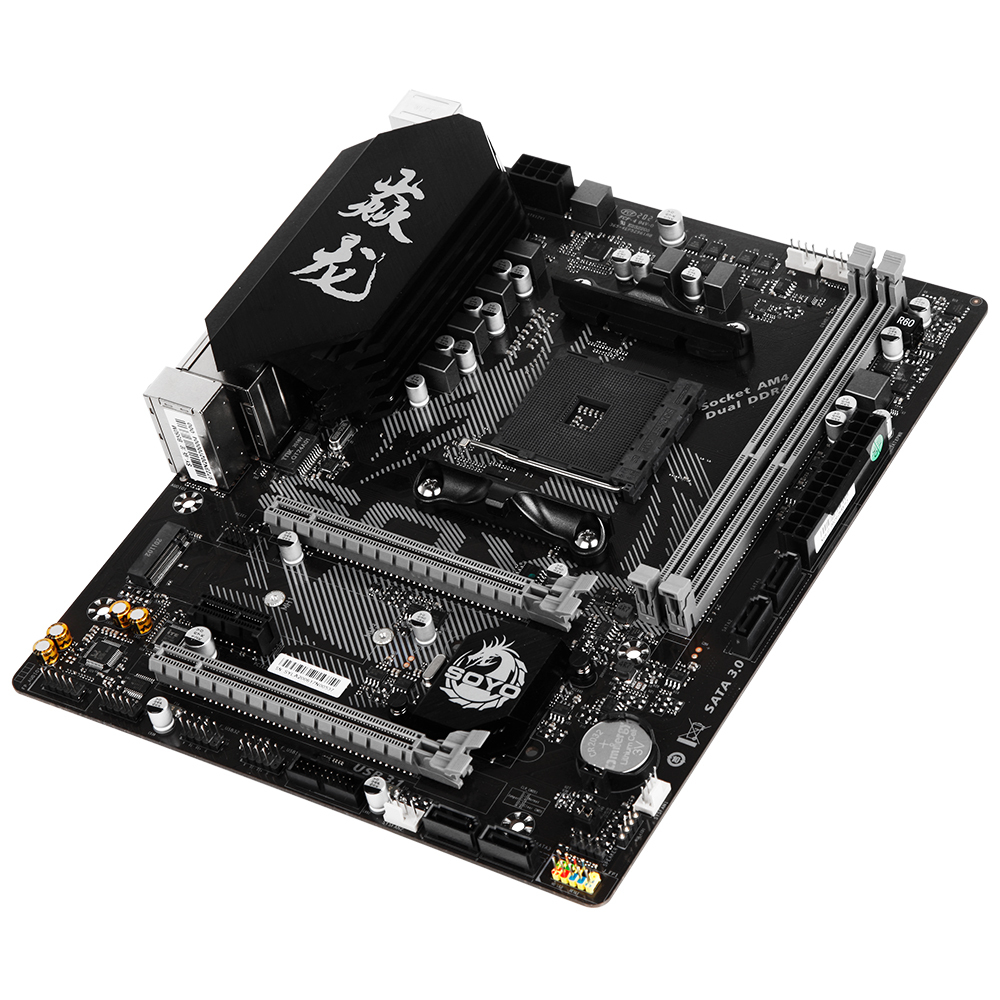 SOYO Monarch Dragon B550M Motherboard with AMD Ryzen 5 5600 CPU Gaming Kit Dual Channel DDR4 16GBx2 3200MHz RAM Computer Combo