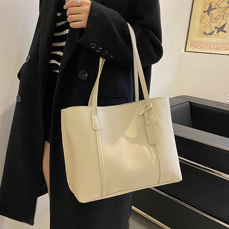 Tote Bag for Women PU Leather Large Purses Top Handle Handbags Shoulder Bags Satchel Purse for Work Travel for Autumn and Winter