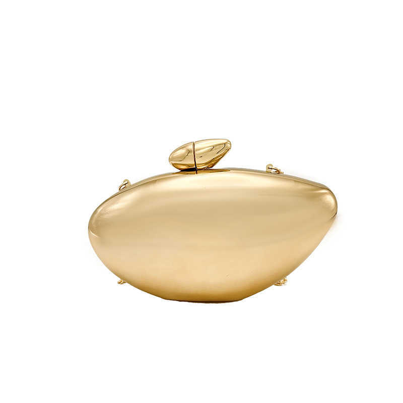 French Goose Egg Box Handbag Personalized Acrylic Banquet Bag Bright Bread Shoulder Cross Bag Female