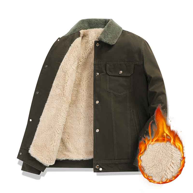 New autumn and winter men's jacket casual cotton-padded jacket lapel loose large size men's fashion plus cotton-padded jacket m018