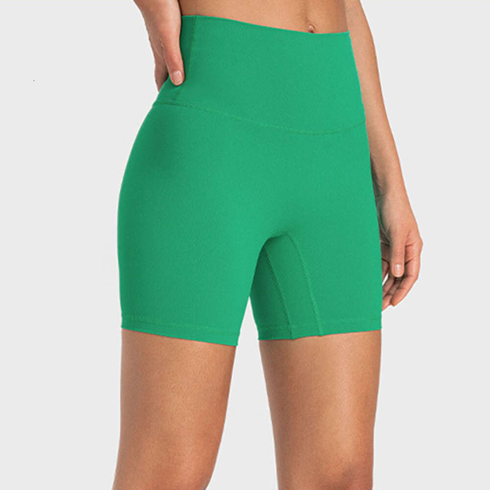 L-80 High-Rise Yoga Shorts Naked Feeling No T-Line Elastic Leggings Womens Sports PantS Hot Trousers Atheltic Outfits Sportswear Slim Tight