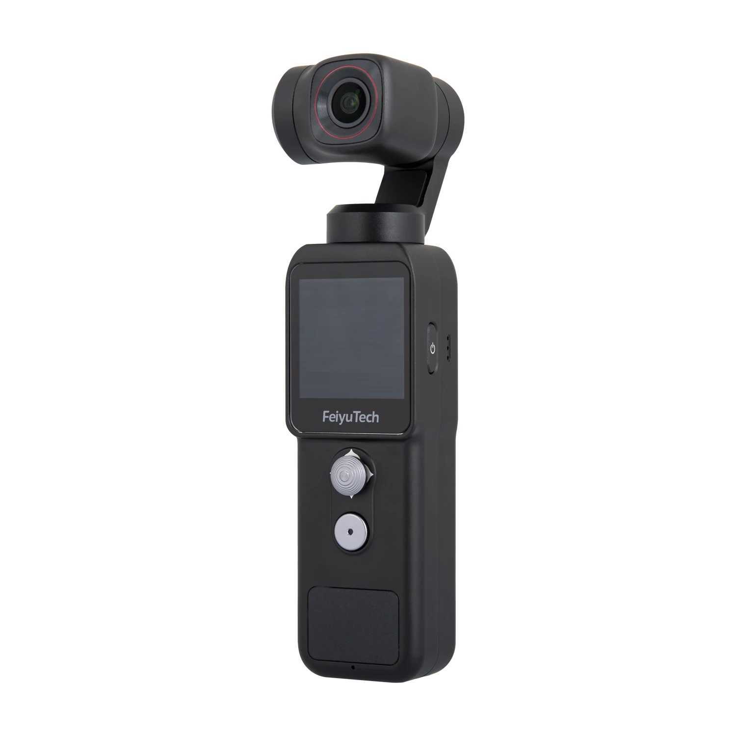 Digital Cameras Stabilizers FeiyuTech Feiyu Pocket 2 Handheld 3axis Universal Joint Stable 4K Video Action Camera with Microphone 130 View 12MP Photo 