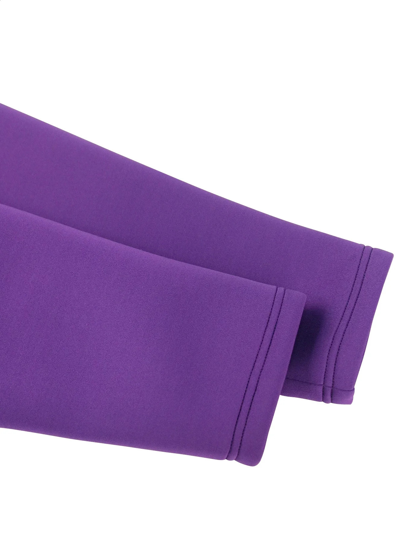 Purple Dresses Mermaid Mesh Long Sleeves Beading Party for Women Package Hip Wedding Guest Female Gowns Occasion Winter African 241119