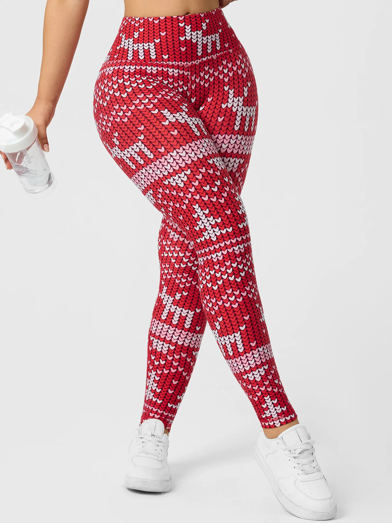 2024 Christmas Gifts Gym Leggings Women High Waist Skinny Stretch Fitness Leggings Running Beautiful Fashion Pants 241120