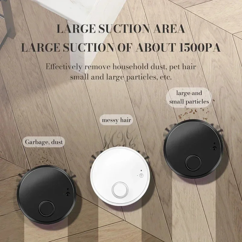 2024 3in1 Wet And Dry Ultrathin Cleaning Machine Automatic Robot Vacuum Cleaner Smart Wireless Sweeping Mopping Smart Home 241113