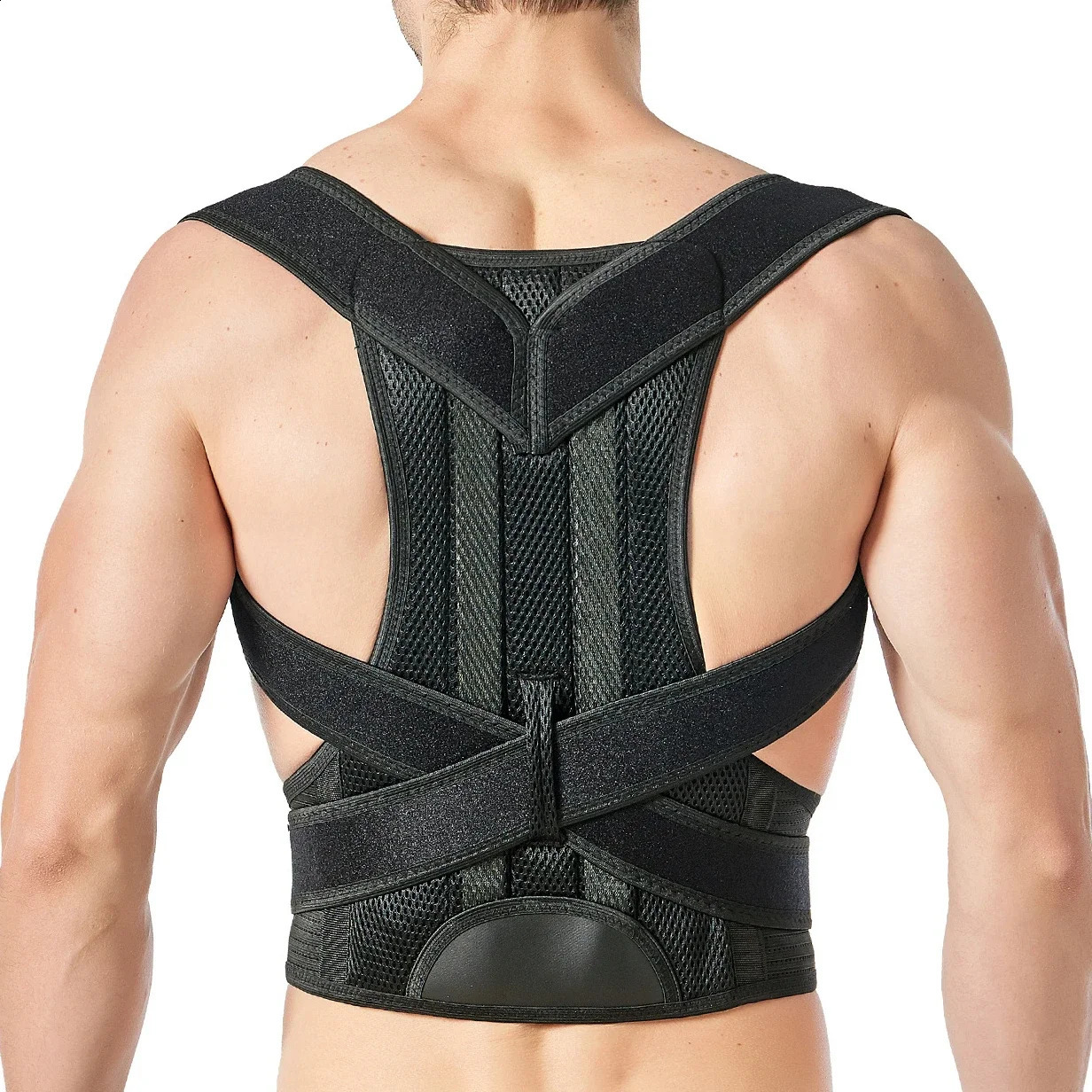 Posture Corrector Back Posture Brace Clavicle Support Stop Slouching and Hunching Adjustable Back Trainer Unisex Correction Belt 241119