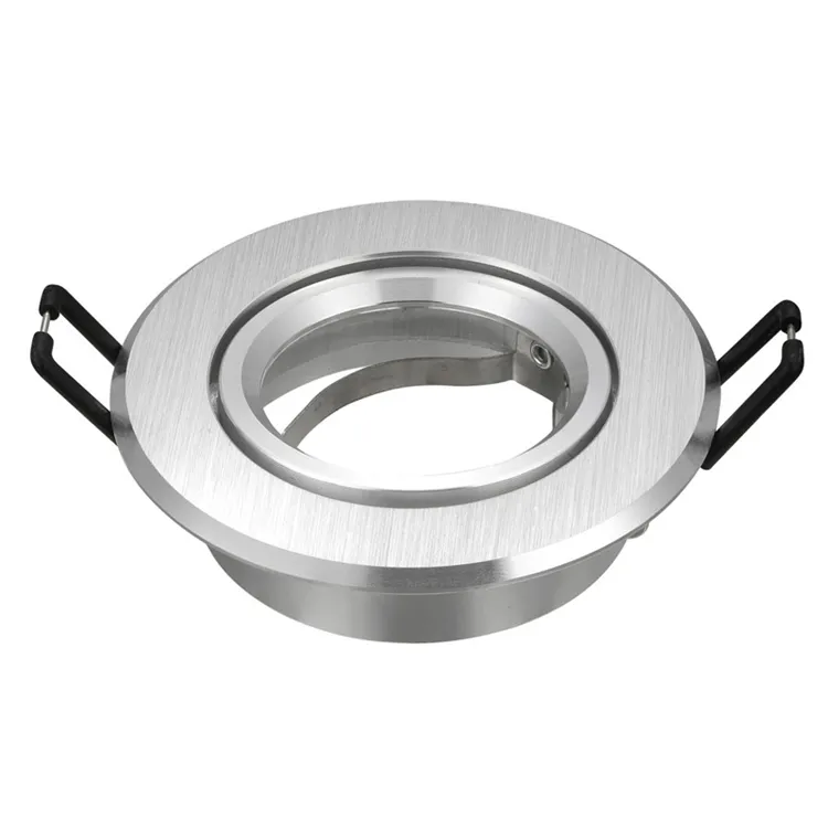 Lighting Accessories Die-cast Aluminum Mounting Frame Bracket MR16 GU10 GU5.3 Ceiling Spotlight Mounting Bracket Recessed Down Light Fixture LL