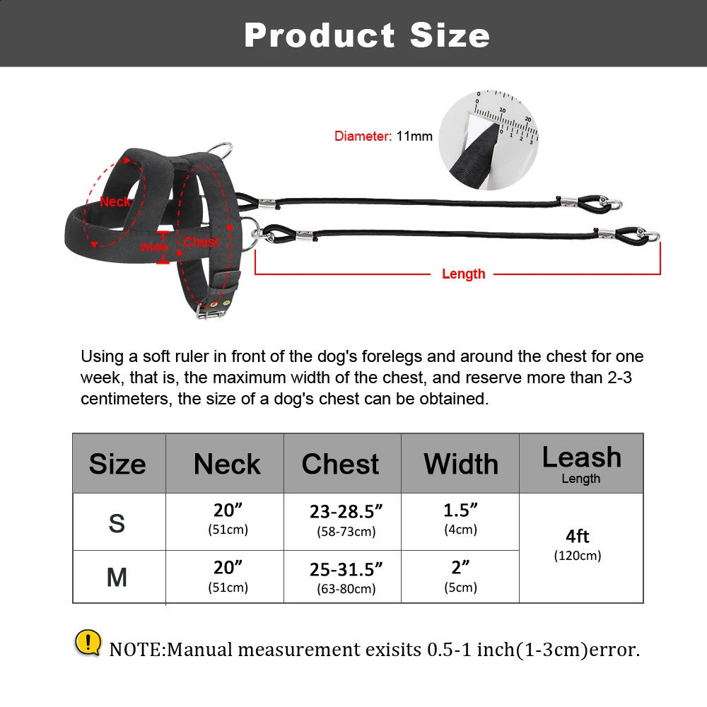 Adjustable Dog Weight Pulling Training Harness Pulling Leash For Medium Large Work Dogs Husky Weight Pulling Harnesses Vest 241119
