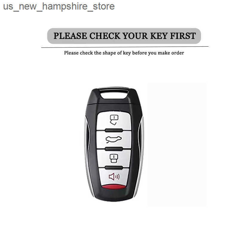 Car Key Zinc Alloy Car Key Case Cover for Great Wall Haval H6 Dargo Jolion 2022 H7 H4 H9 F5 F7 F7X F7H H2S GMW Key Shell Accessories J241120