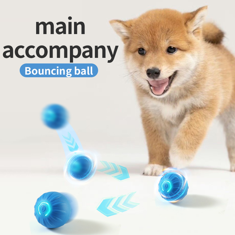 Shaky Ball Toy for Dogs,USB Rechargeable,Automatic Moving Dog Toy Ball,Interactive Dog Bouncing Ball for Dogs for Small, Medium,Large Dogs