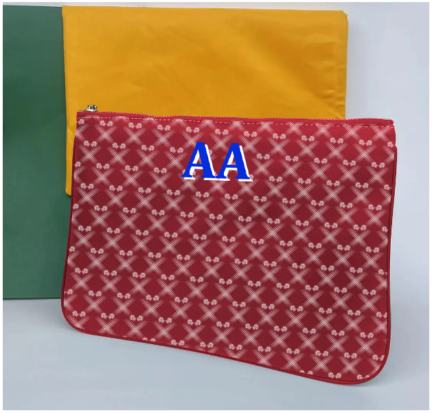 Clutch Bags handbag women men Totes letter Custom Customized personalized customizing Name initials stripes pattern priinted GQ1