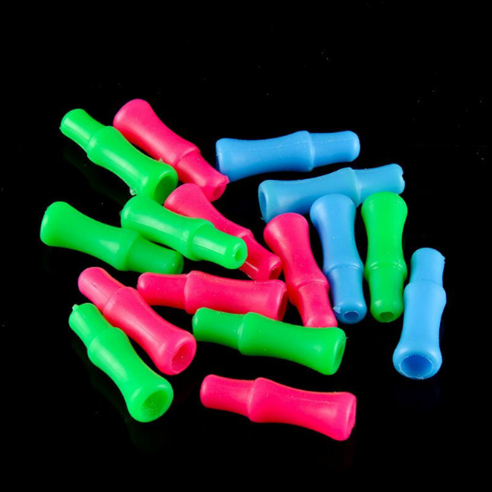 Colorful Silicone Soft Rubber Mouthpiece Smoking Accessories Water Pipe