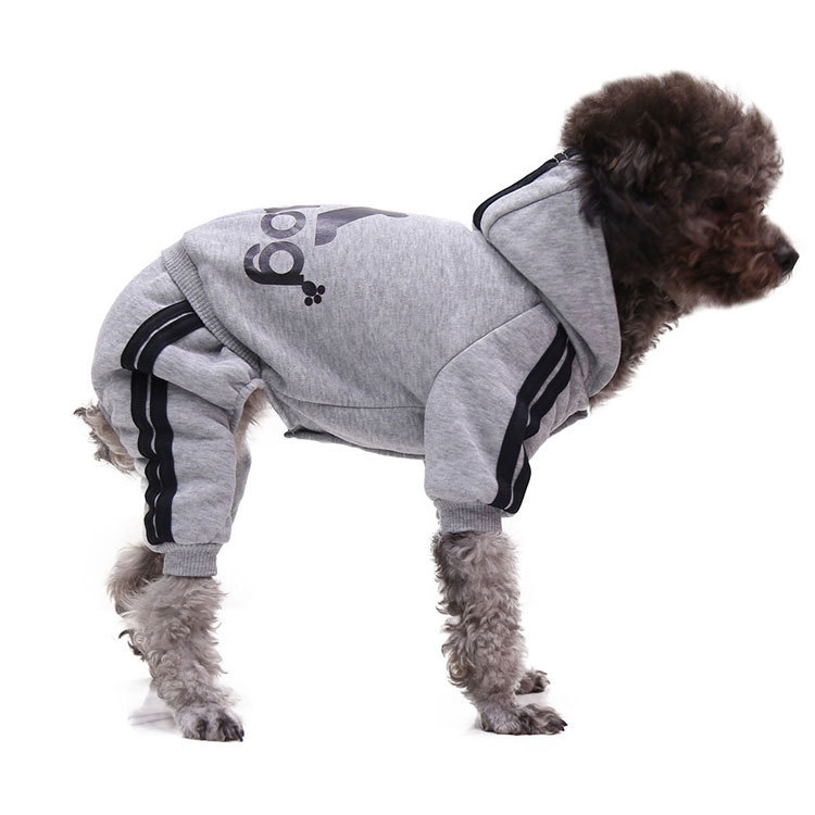 2025 New Pet Hoodies, High Quality Clothes, Outdoor Spring and Autumn Winter Dog Four Leg Clothing, Cute Pink jumpsuit, Free Shipping Wholesale