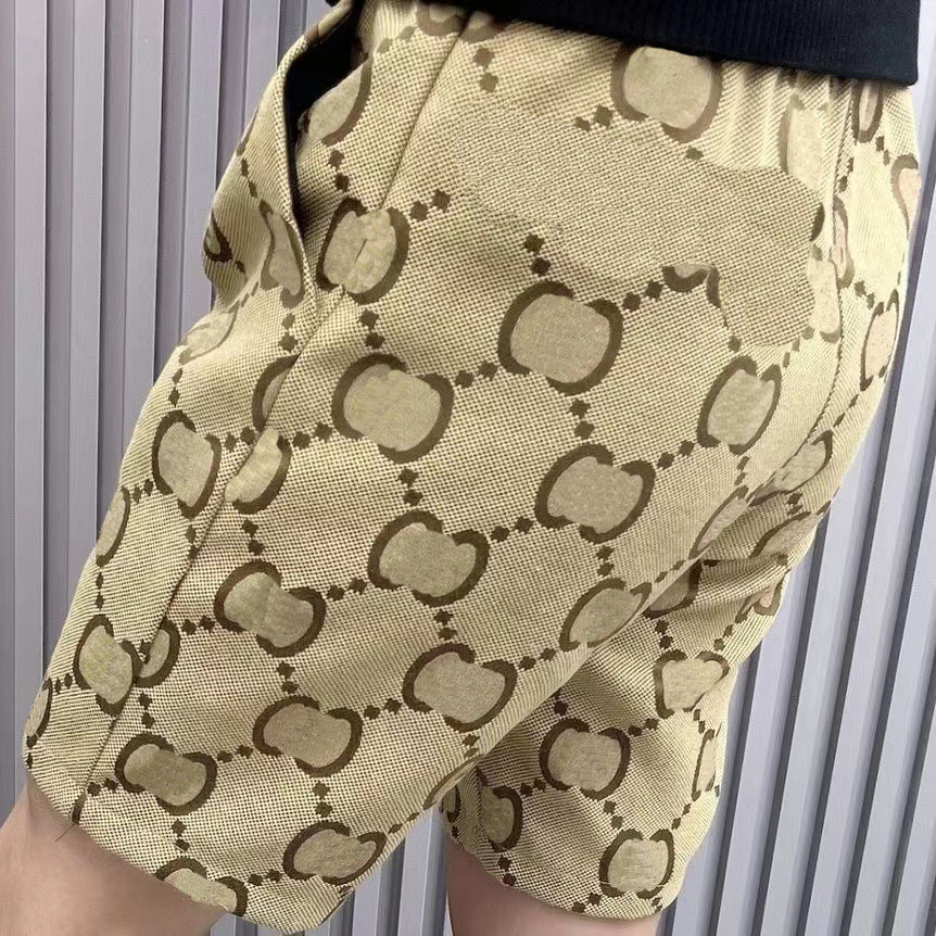 Men's Shorts Designer Luxury Summer Fashion High Street Cotton Shorts Casual Sports Breathable Shorts High Quality Letter Embroidered Women's Shorts Asian Size