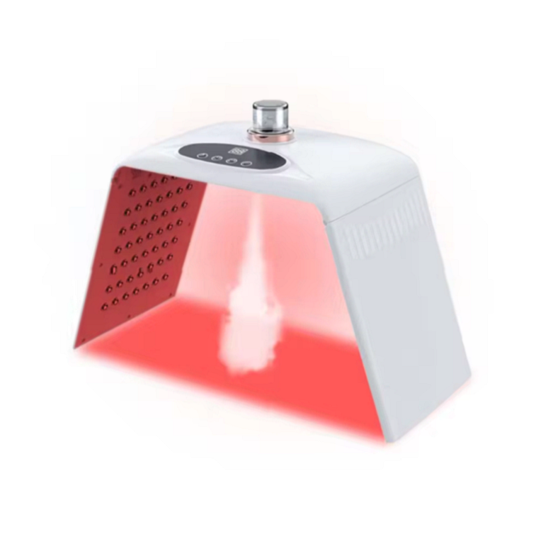 Wholesale folding led red light therapy device spa equipment led light therapy facial machine with spray
