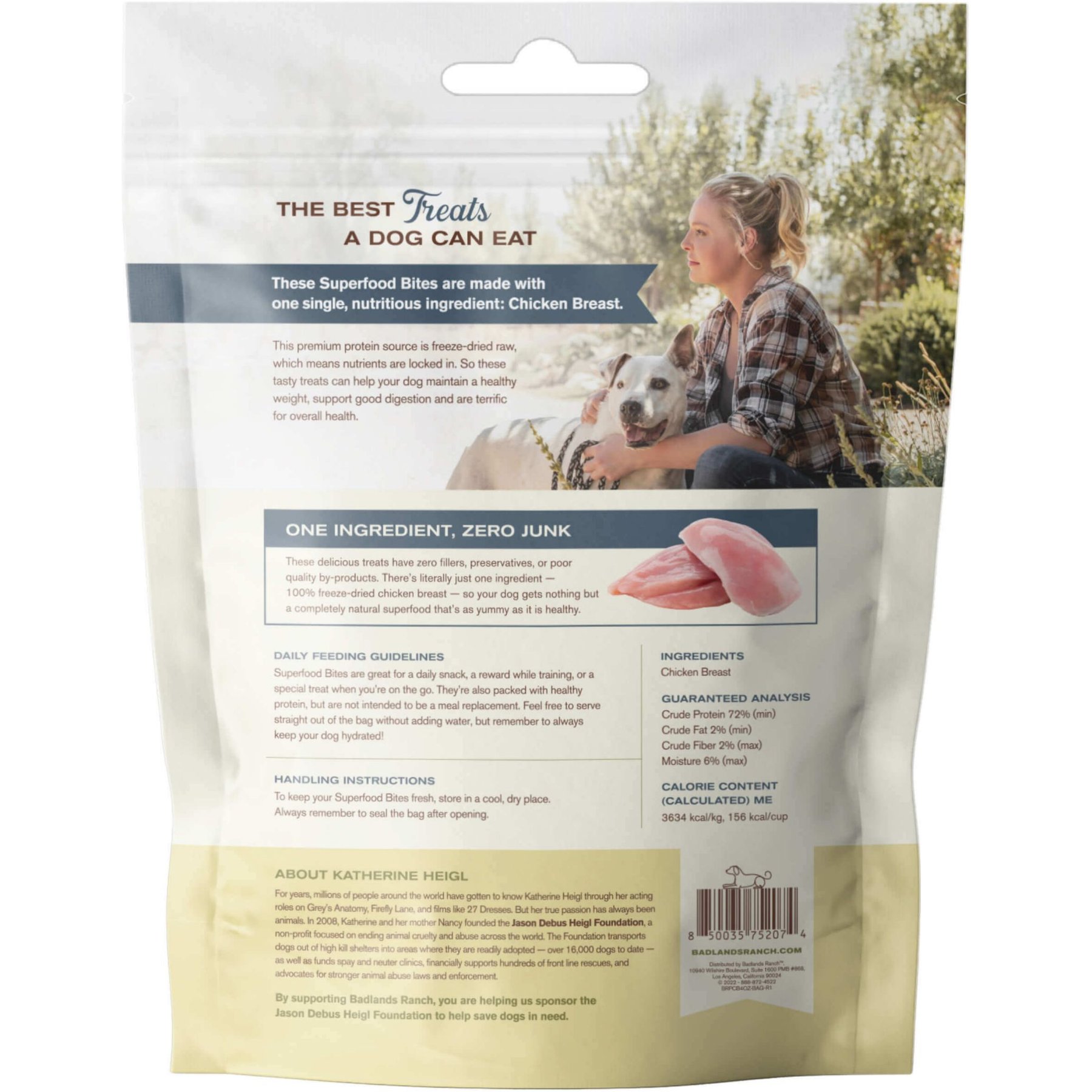 Badlands Ranch Chicken Breast Grain-Free Freeze-Dried Raw Dog Treats