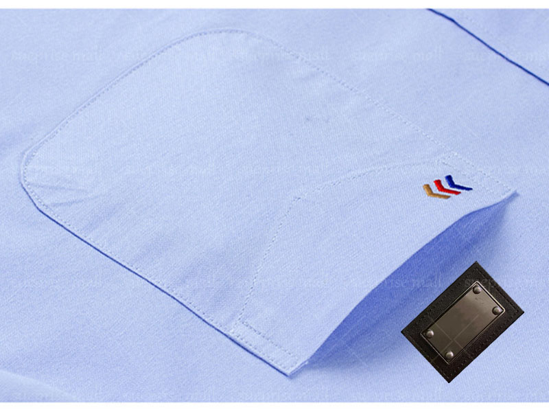 Men's Dress Shirts shirt Business slim fit, versatile, long sleeved shirt, Cotton patchwork fashionable men's casual Shirt, wedding b