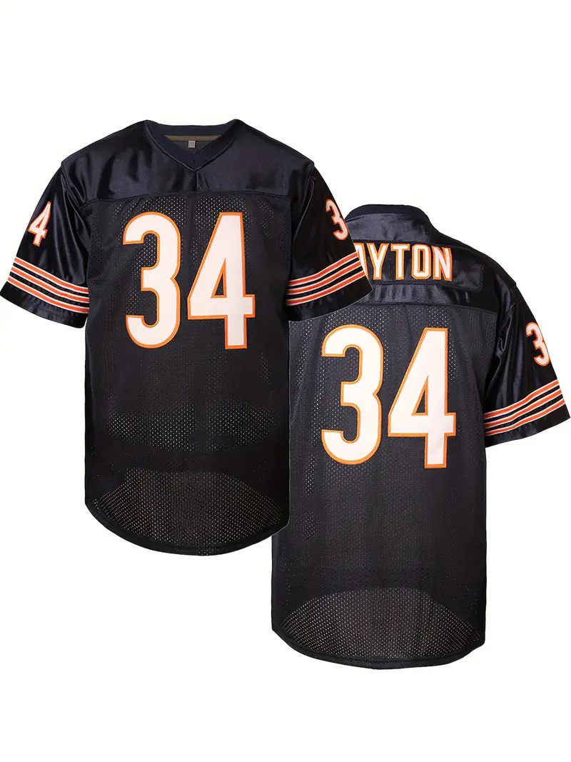 Custom Men/Women/Youth Football Jerseys Williams Payton Moore Odunze Johnson Kmet Stitched Any Name Number for Daily Casual &Sports Wear