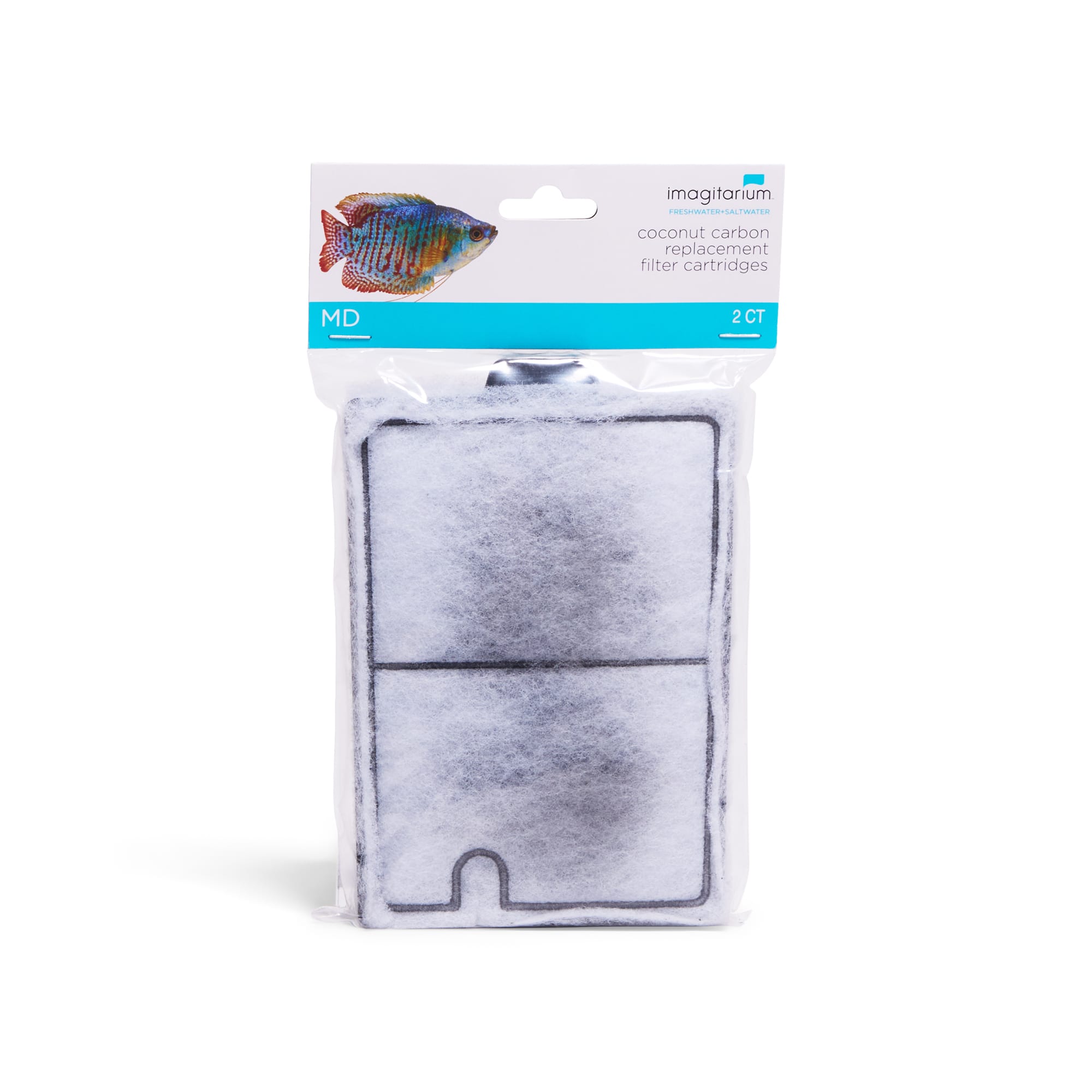 Imagitarium Medium Replacement Coconut Carbon Filter Cartridges, Pack of 2