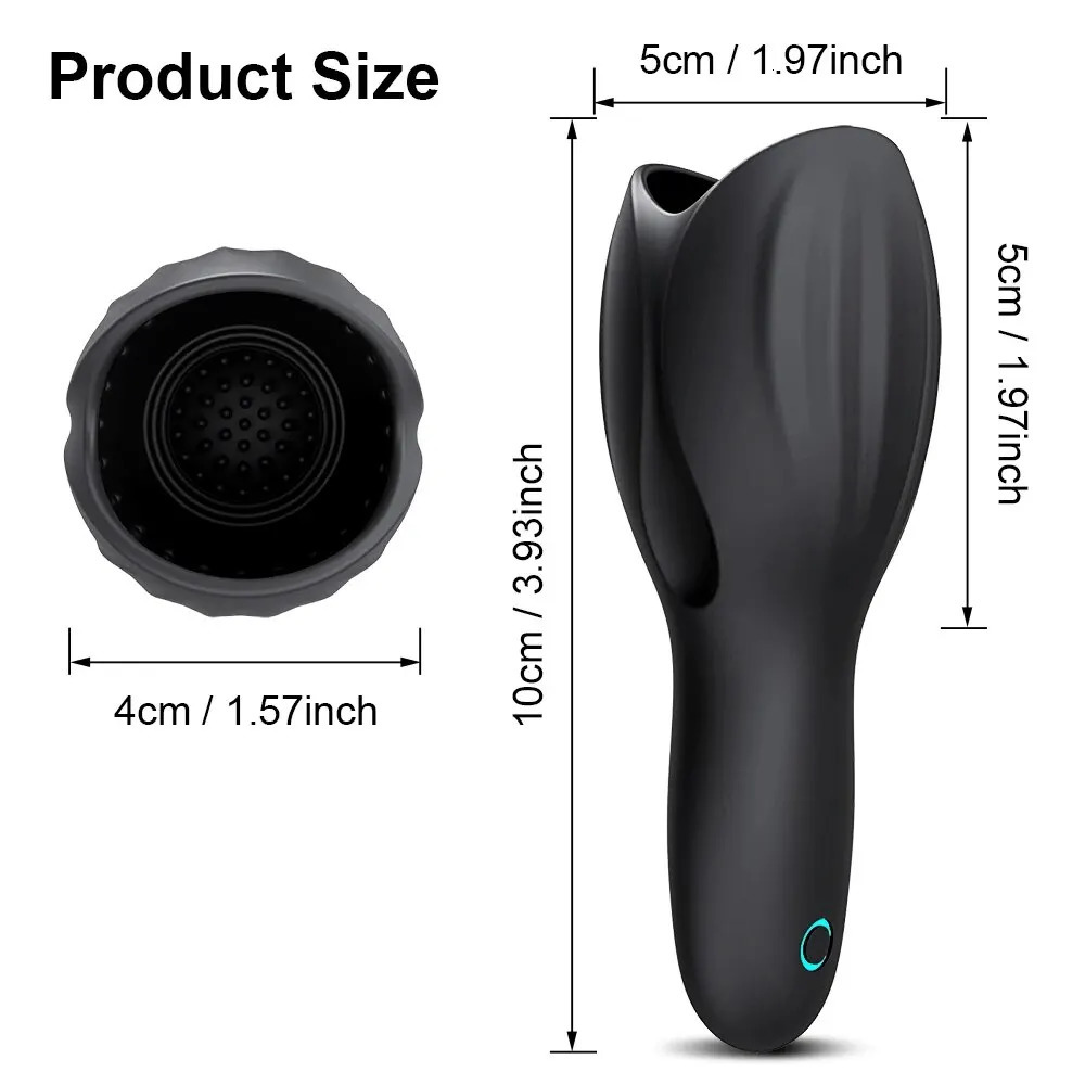 Exerciser Glans Stimulater Massager Penis Delay Trainer Mens Vibrator Male Masturbator Equipment Sex Toys For Men Adult Male 240419
