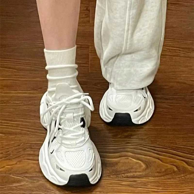 sneakers wen trends 2024 summer Sneakers White Lace-Up Wens jogging Shoes platform Fem designer shoes zapatos de mujerC250325