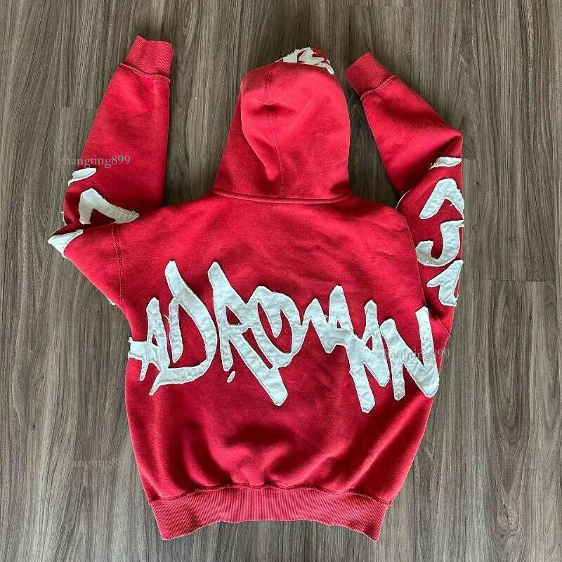 Y2K Haruku Style New Fashion Letters Posted Cloth Hoodies Women Streetwear Super Dalian Hat Casual Joker Sport Sweater