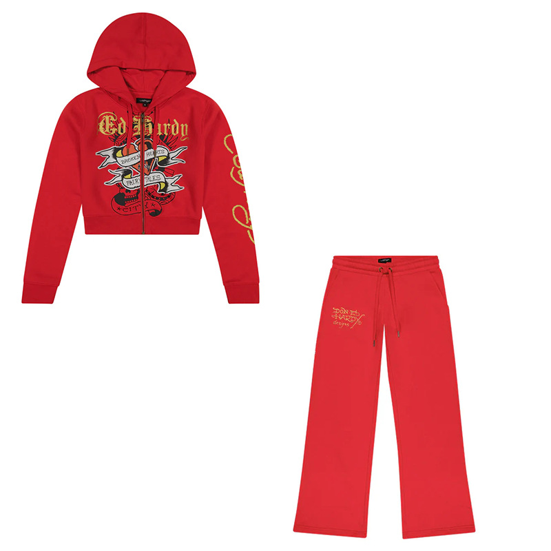 Womens TwoPiece Tracksuit Set Strapless Top and Straight Leg Pants Casual Strt Style Outfit L251018WS9X