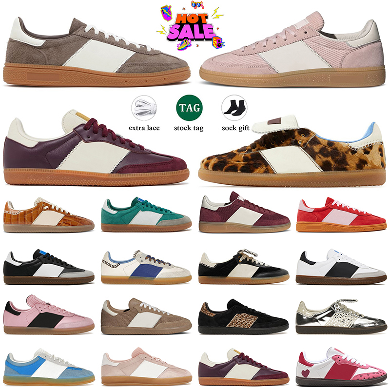 2024 Top Fashion Pony Leopard Print Shoes Mens Womens Classic Collegiate Earth Strata Gum Maroon Flat Crystal Designer Sneakers Platform Trainers 45