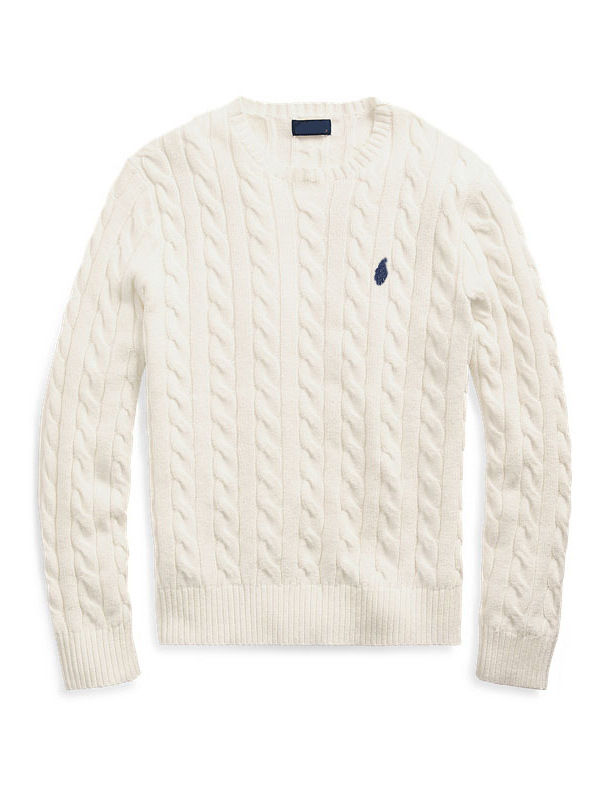 Men's Sweaters Embroidered Round Neck Sweater For Mens Womens Autumn Winter Warmth Fried Dough Twists Lovers Pullover Sweater