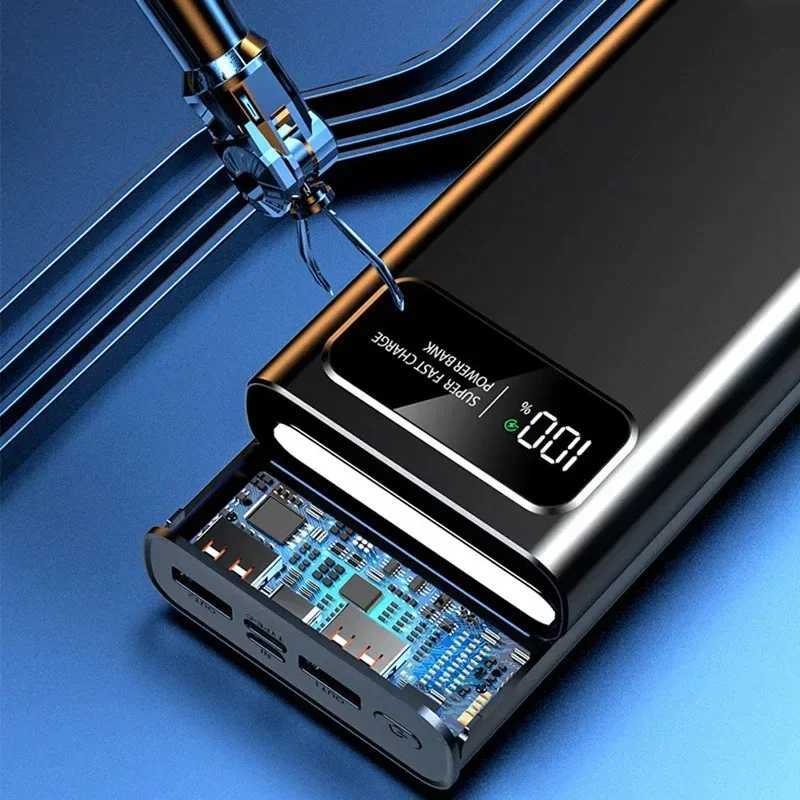50000mAh 120W Power Pack Fast Charging Power Pack Portable Traffic Capacity External Battery with LED Digital Display Screen Y241119