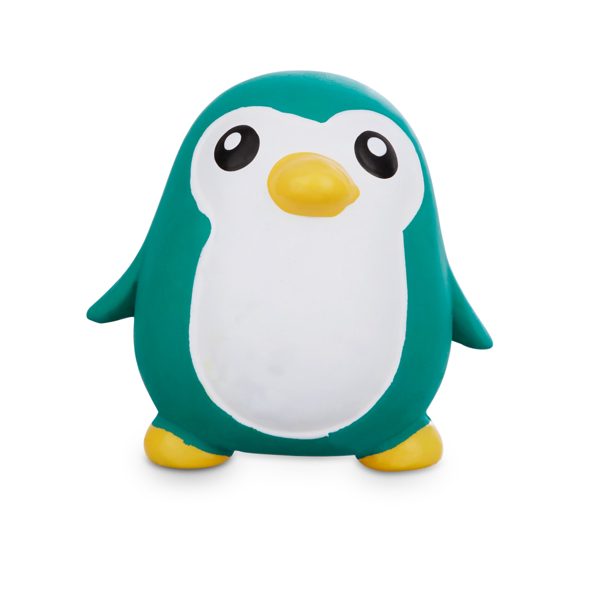 Leaps & Bounds Chomp and Chew Latex Penguin Dog Toy, X-Small